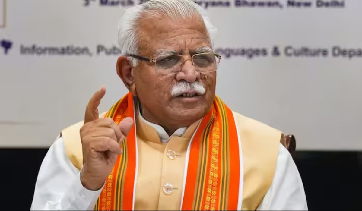 Read more about the article Arvind Kejriwal Arrest: अरविंद केजरीवाल की गिरफ़्तारी पर, Manohar Lal Khattar ने कहा, ‘ऐसे लोग…’