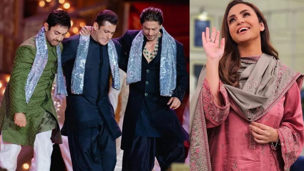 You are currently viewing पाकिस्तानी एक्ट्रेस नादिया खान ने आमिर, शाहरुख और सलमान पर लगाया आरोप