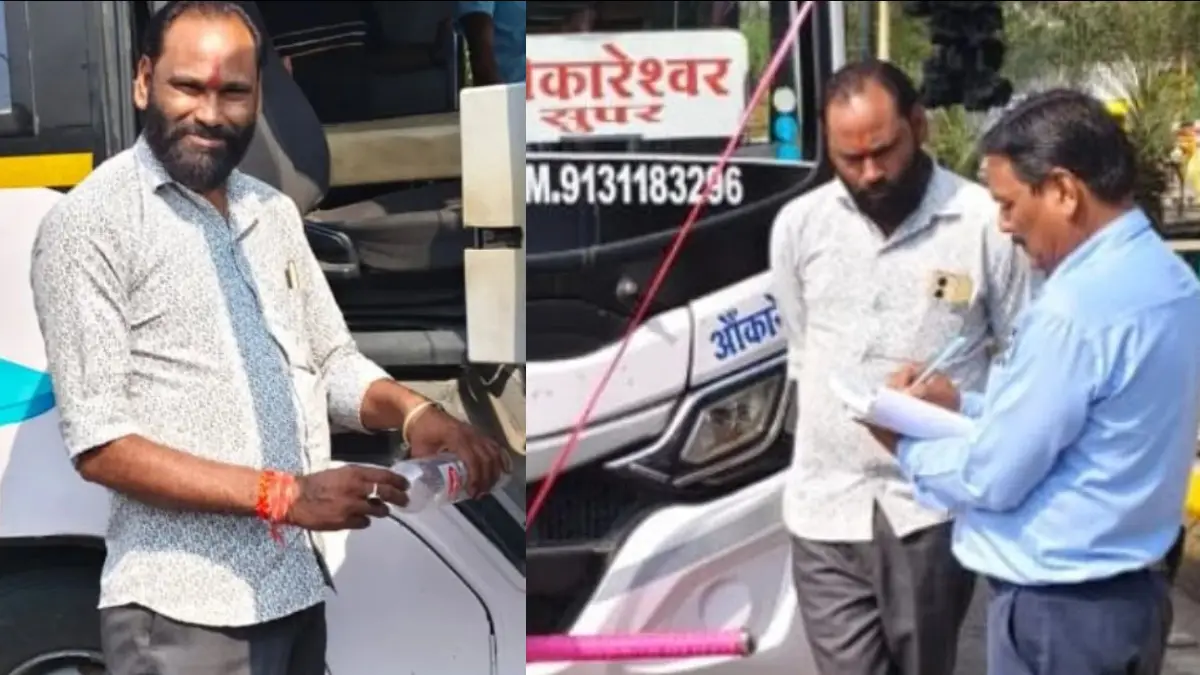 Read more about the article Indore: बस ड्राइवर ने की गंदगी, कमिश्नर शिवम वर्मा ने धुलवाई सड़क; वसूला 500 रुपए का जुर्माना