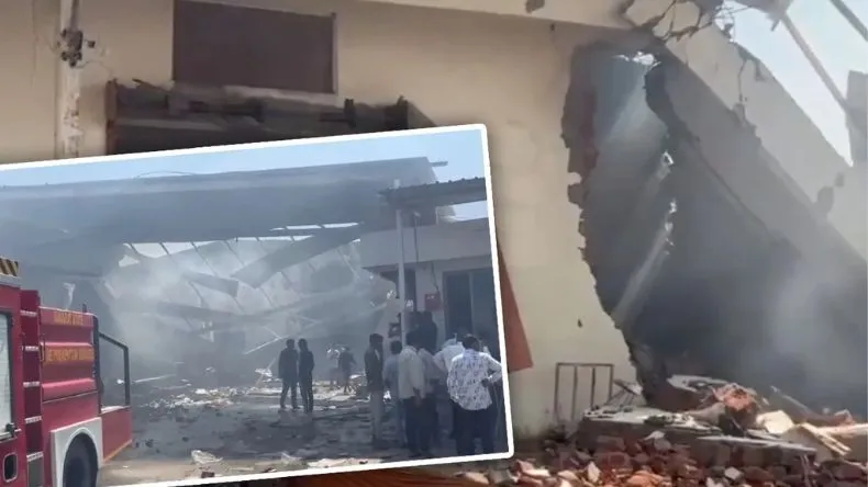 Read more about the article गुजरात के डीसा में भीषण पटाखा फैक्ट्री विस्फोट: मध्य प्रदेश के 18 मजदूरों की दर्दनाक मौत, कई घायल, शवों के टुकड़े 50 मीटर दूर तक मिले