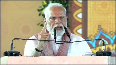 Read more about the article पहलगाम अटैक के बाद गुरुवार को बिहार के मधुबनी पहुंचे पीएम मोदी, मंच से आतंकियों को दी चेतावनी; बोले – ‘कल्पना से भी बड़ी सजा मिलकर रहेगी’