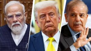 Read more about the article अब नहीं होगा युद्ध! डोनाल्ड ट्रम्प का दावा- भारत और पाकिस्तान युद्ध विराम पर राजी, लेकिन शर्तें हैं खतरनाक!