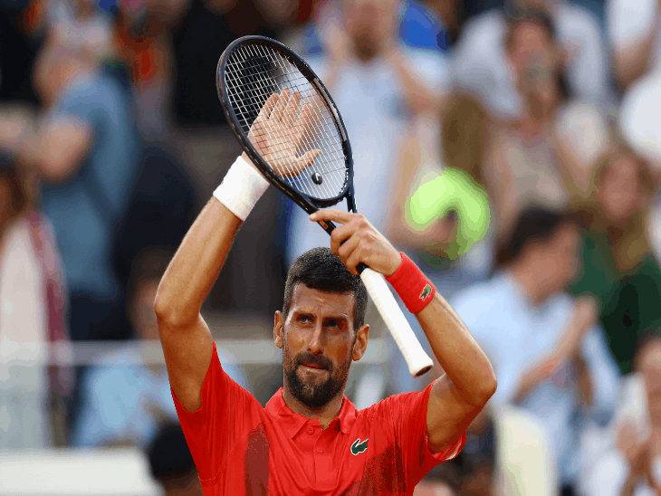 Read more about the article फ्रेंच ओपन 2025 के सेमीफाइनल में रोमांच चरम पर, नोवाक जोकोविच और जैनिक सिनर के बीच टक्कर तय; महिला सिंगल्स में अमेरिका की कोको गौफ ने सेमीफाइनल में बनाई जगह!