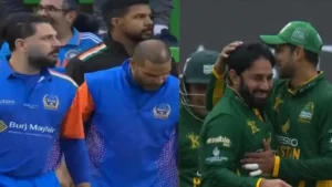 Read more about the article भारत-पाक WCL सेमीफाइनल रद्द: टीम इंडिया का आतंकवाद के खिलाफ सख्त स्टैंड, पाकिस्तान के साथ खेलने से किया इनकार!