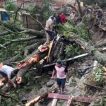 चमोली जिले के थराली में  देर रात बादल फट गया