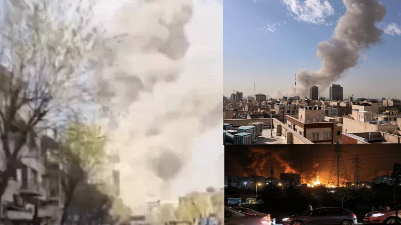 You are currently viewing पश्चिम एशिया में तनाव चरम पर: इजराइल-ईरान के बीच सीधा सैन्य टकराव, सैकड़ों मिसाइलें दागी गईं