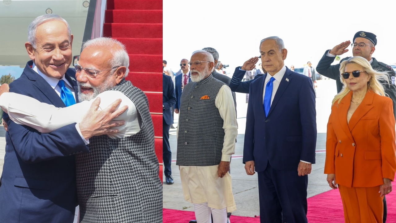 PM Modi Israel Visit: नेतन्‍याहू ने प्रोटोकॉल तोड़कर किया पीएम मोदी का वेलकम, मिला गार्ड ऑफ ऑनर, क्यों खास है ये दौरा?
