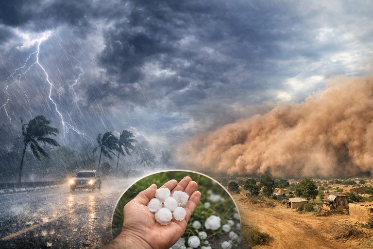 MP में स्ट्रॉन्ग वेदर सिस्टम: 45 जिलों में आंधी-बारिश का अलर्ट, 60 Km/h तक चलेंगी हवाएं; 7 अप्रैल से फिर बदलेगा मौसम, बाद में बढ़ेगी गर्मी