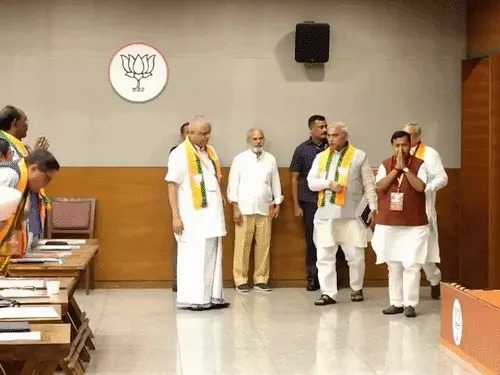 नई BJP टीम की पहली बैठक में चुनावी रणनीति पर मंथन, संगठन मजबूत करने और युवाओं को जोड़ने पर जोर